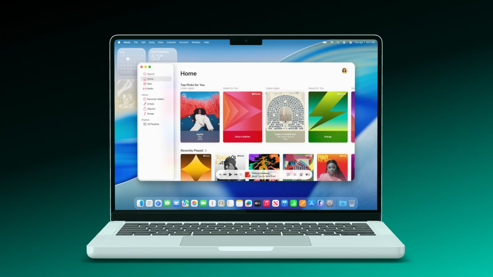 Mockup template with MacBook Pro 14"