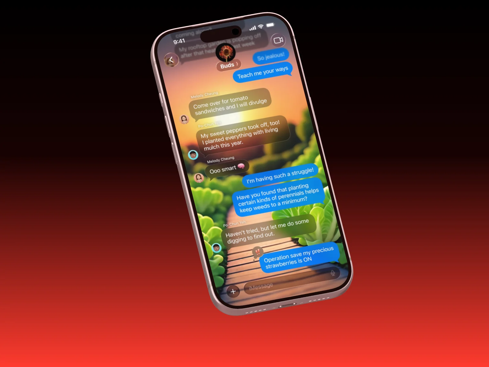 Mockup template with iPhone 17 Pro