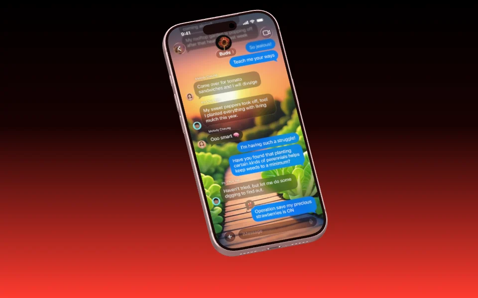 Mockup template with iPhone 17 Pro