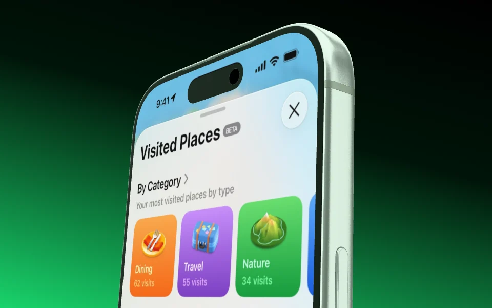 Mockup template with iPhone 17 Pro