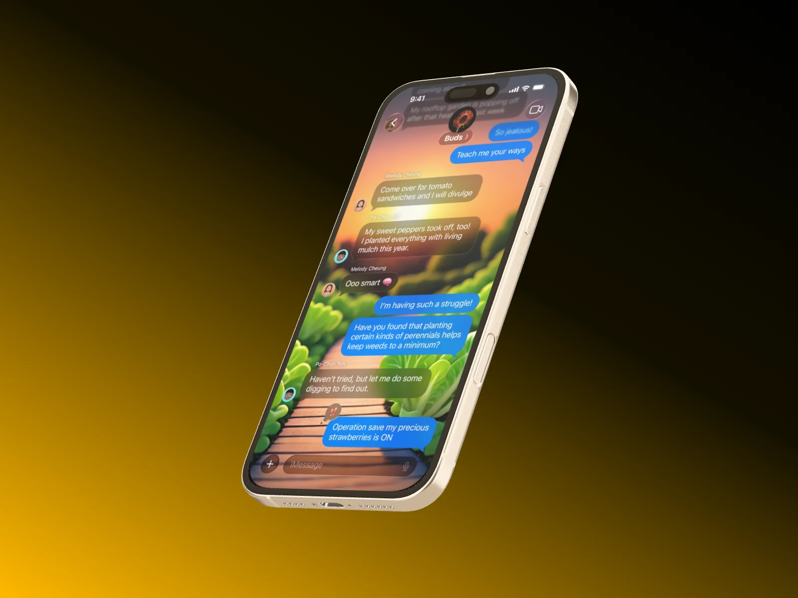 Mockup template with iPhone 16 Plus