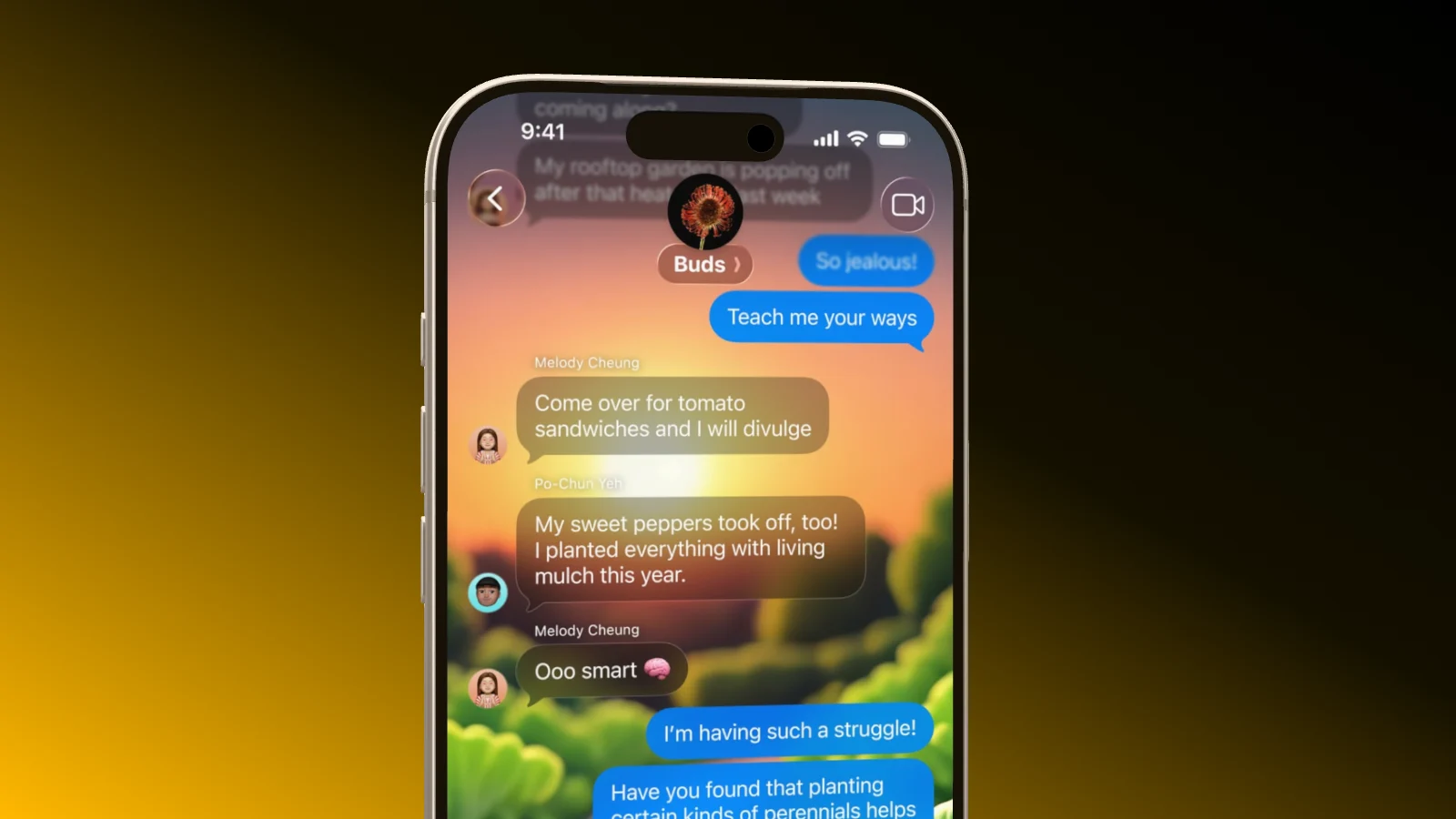 Mockup template with iPhone 17 Pro
