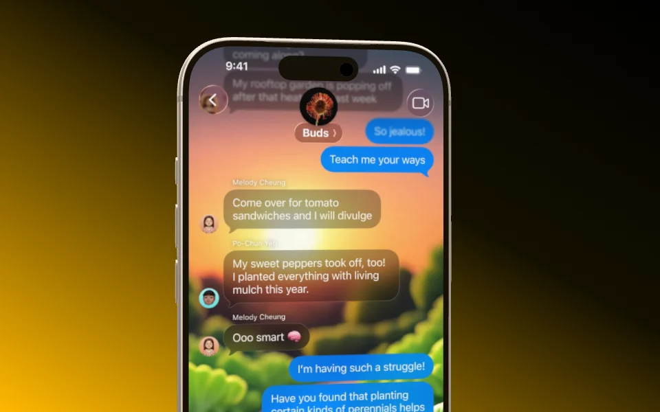 Mockup template with iPhone 17 Pro