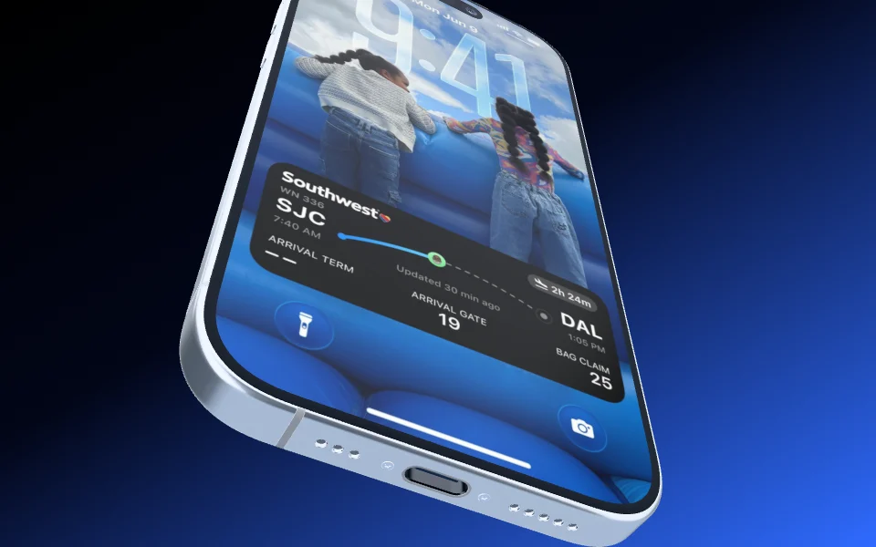 Mockup template with iPhone 17