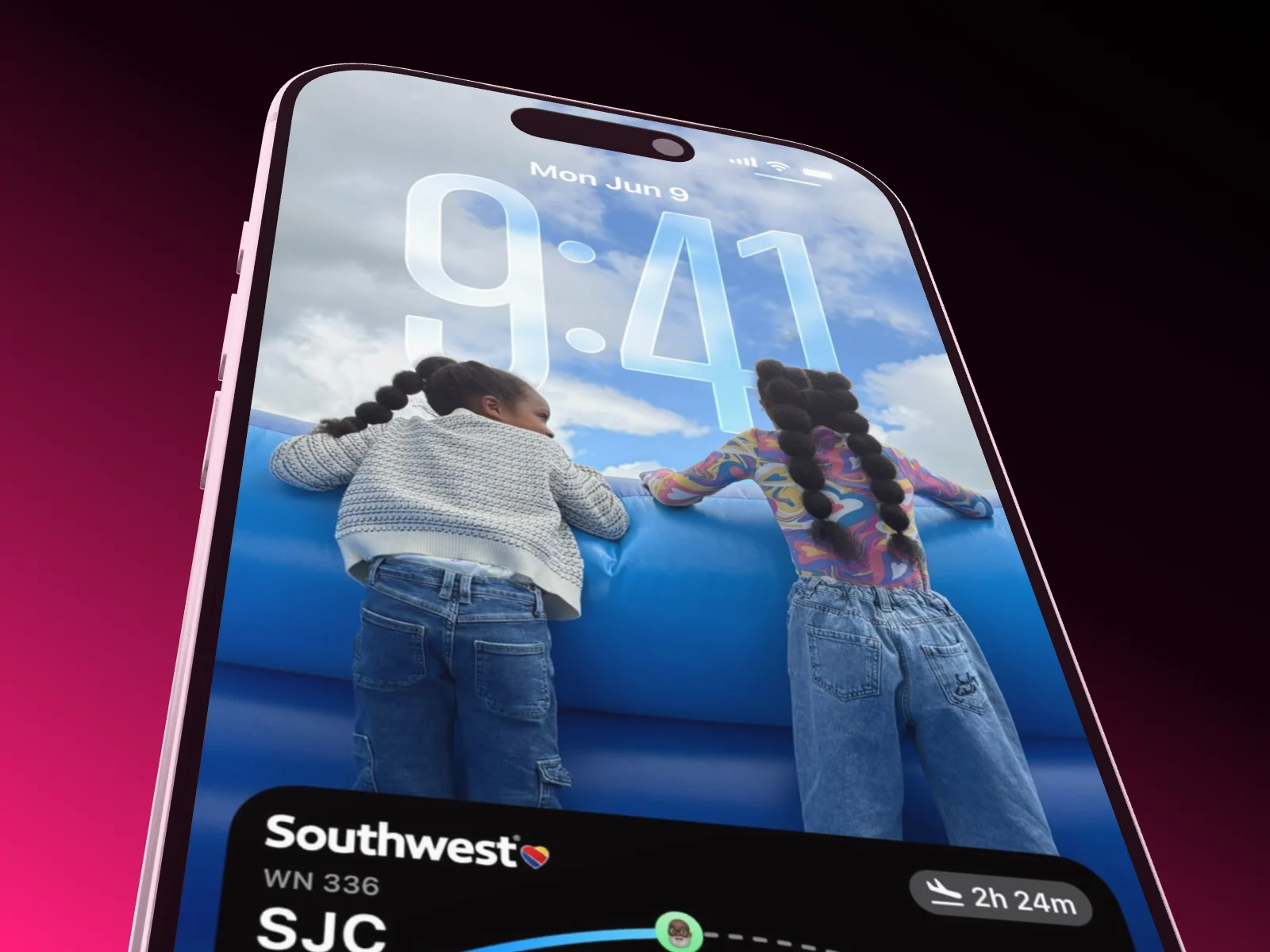 Mockup template with iPhone 17 Pro