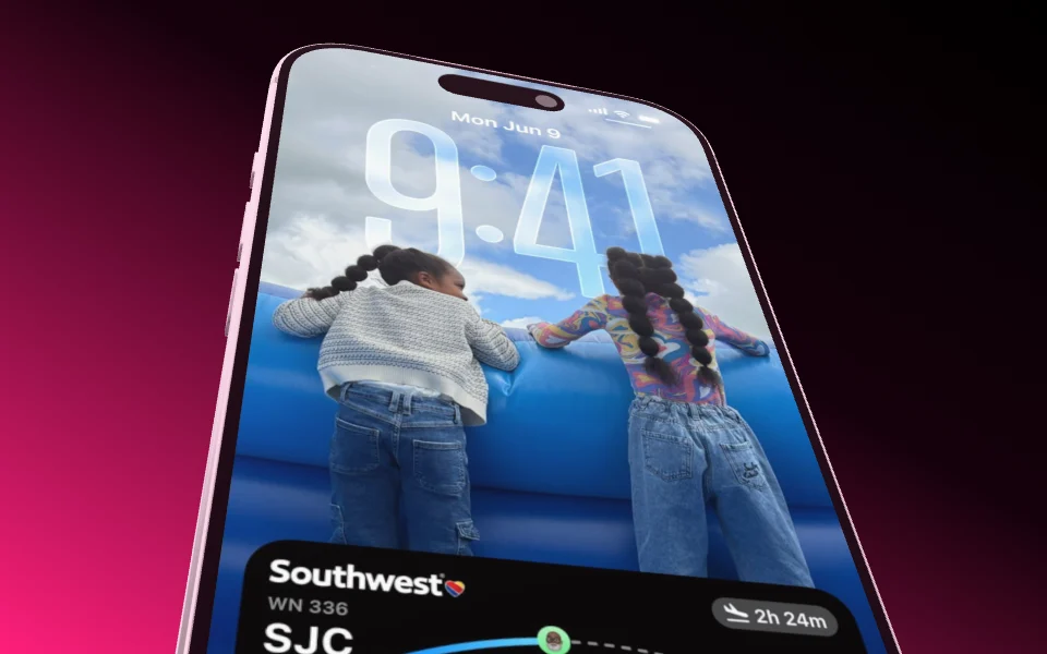 Mockup template with iPhone 17 Pro
